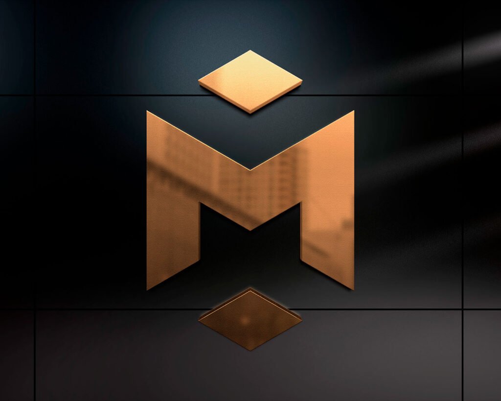 Malve logo mock up